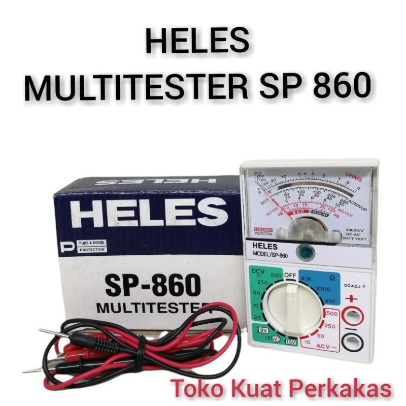 Heles multitester SP-860 analog jarum