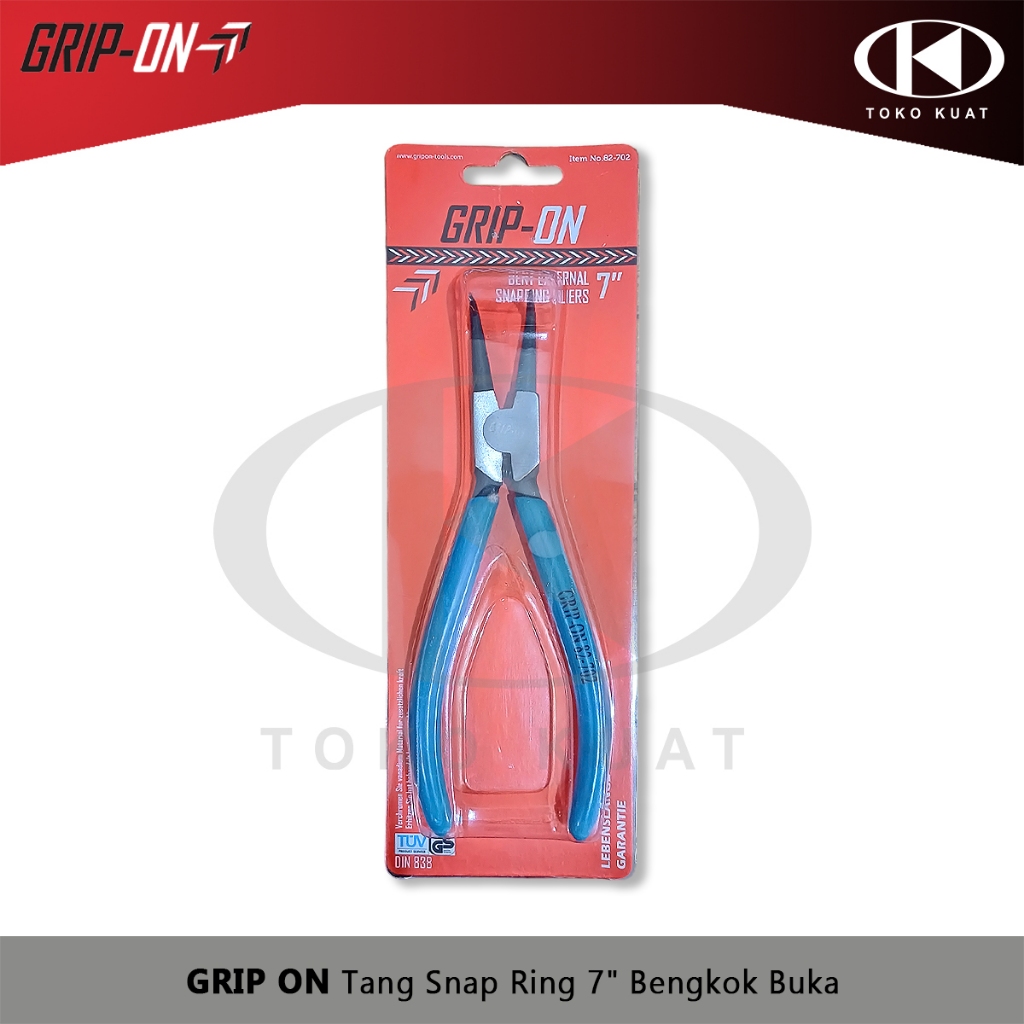 GRIP ON TANG SNAP RING 7" bengkok buka