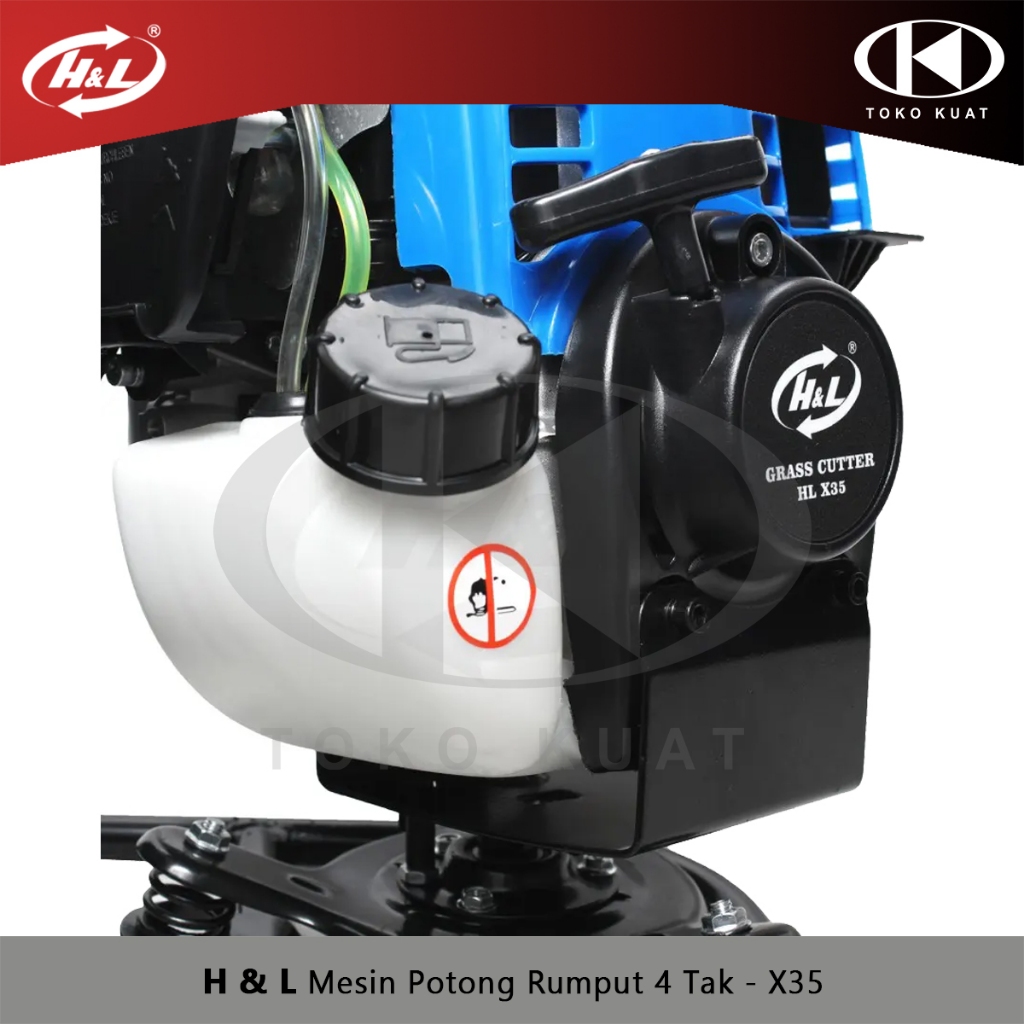 Mesin Potong Rumput 4 Tak MESIN HL Grass Cutter H & L X35