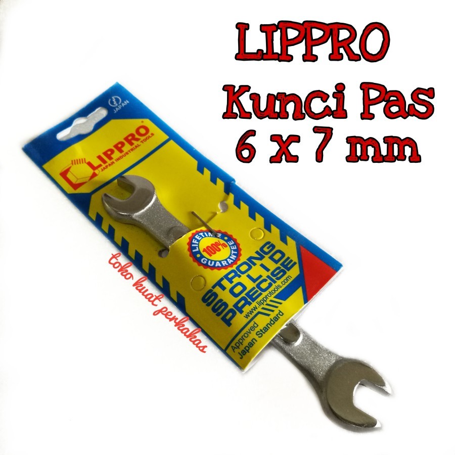 Kunci pas 6 x 7mm LIPPROKunci pas 6 x 7mm LIPPRO