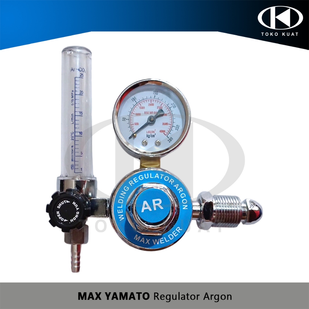 Regulator Argon MAX YAMATO ARG Welding Regulator Las