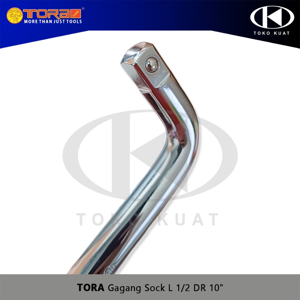 Gagang Socket L 10" TORA 1/2"Dr Gagang Sock Kunci Filter Oli