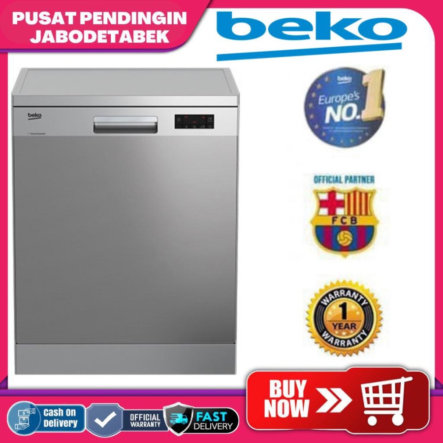 Jual DISHWASHER MESIN CUCI PIRING BEKO DFN 16410 X DFN16410X Renos