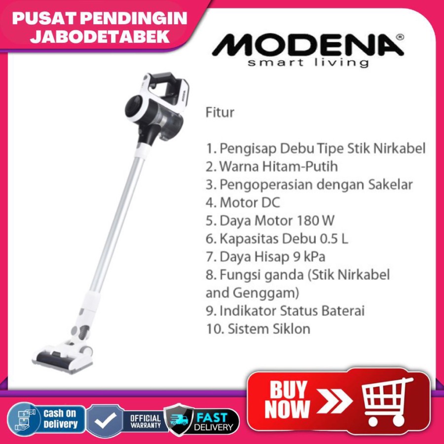 MODENA Vacuum Cleaner - VC 5052 SAWH / VC5052SAWH / VC-5052-SAWH