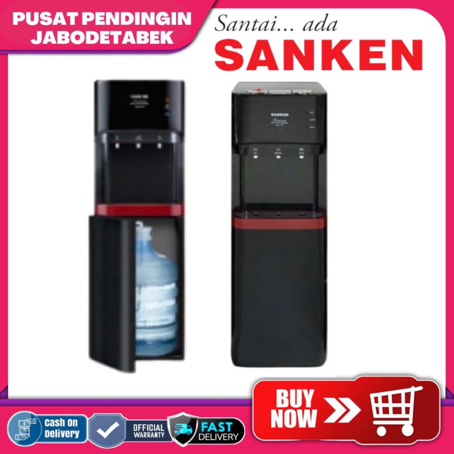 Dispenser Galon Bawah Sanken HWD-C103 / HWD C103 - Garansi Resmi