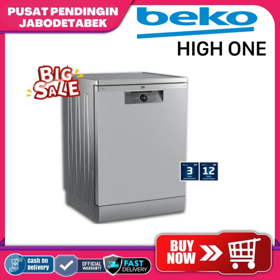 Beko BDFN26430X // BDFN 26430 X Dishwasher Mesin Cuci Piring