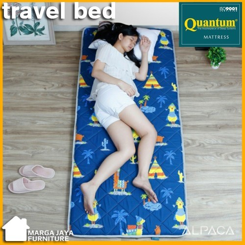Kasur Lipat travel bed 100 cm gulung matras KHUSUS GOJEK