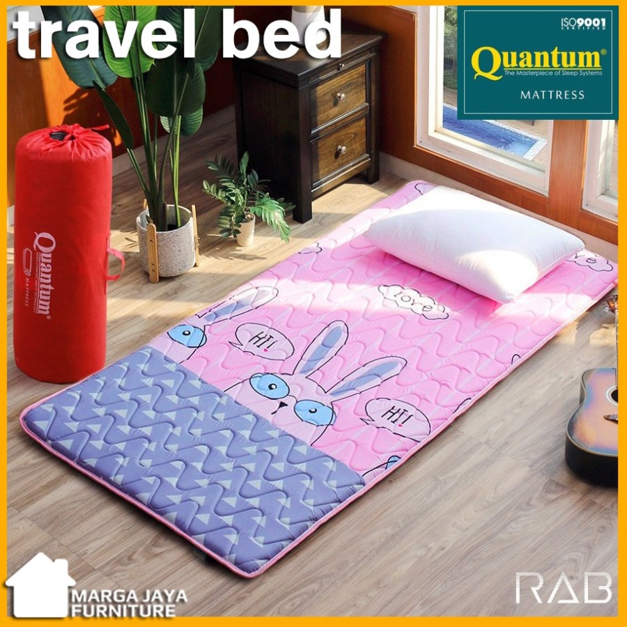 Kasur Lipat travel bed 100 cm gulung matras KHUSUS GOJEK