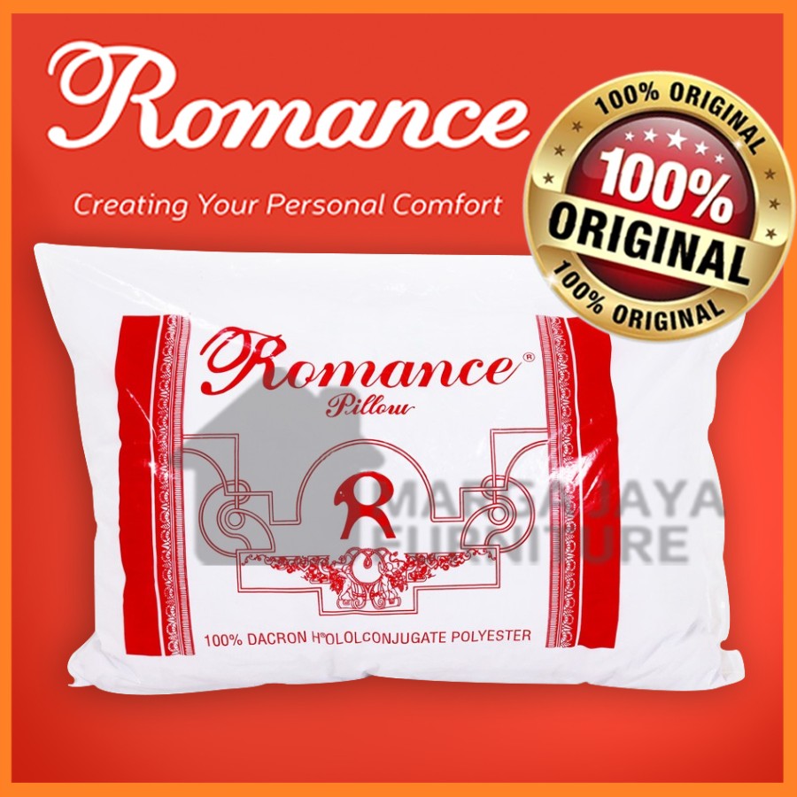 Bantal Hotel Romance Dacron 100% Original Termurah Kualitas Tinggi