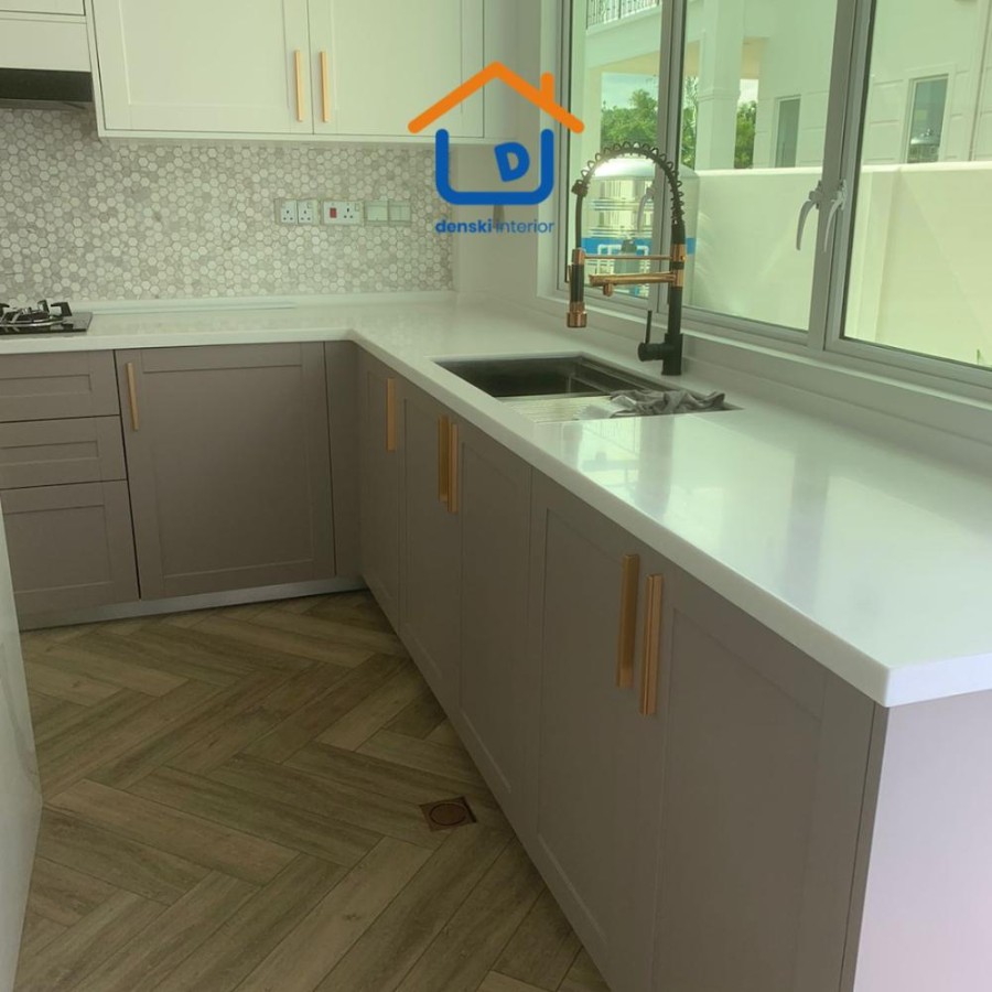 KITCHENSET MODERN MINIMALIS MULTIPLEK DUCO MURAH - Blockboard