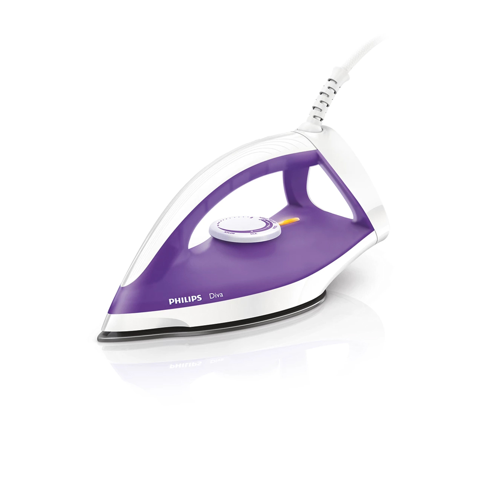 Philips Setrika Kering Diva GC122/37 - Ungu