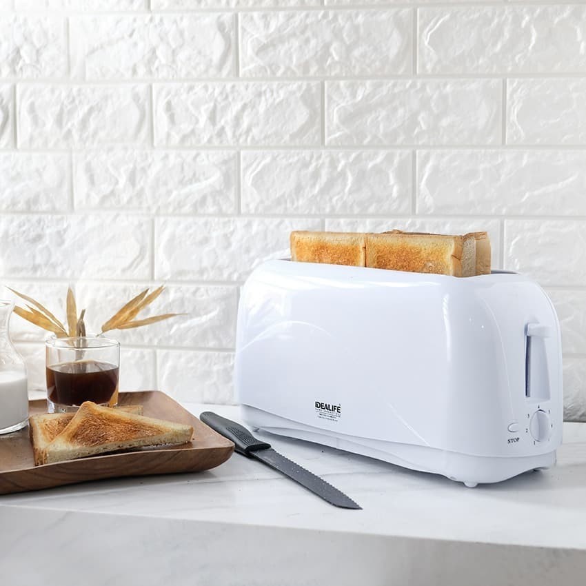 IDEALIFE - Toaster – Pemanggang Roti - 4 slice - IL–204s