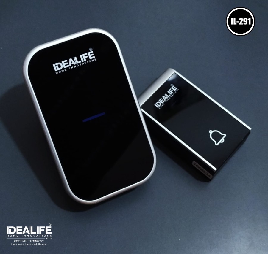 IDEALIFE IL-291 Wireless Doorbell (Bel Pintu Wireless) Ac Listrik