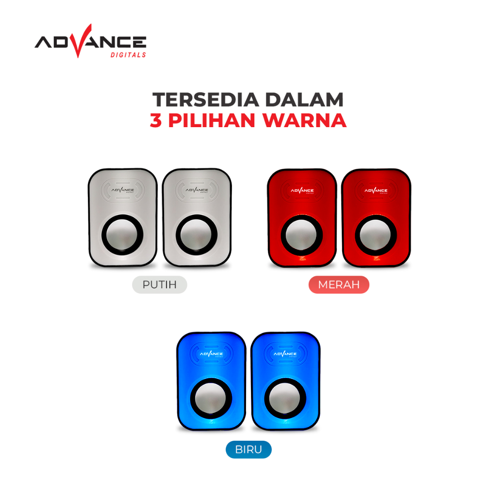Jual Advance Duo 026 Speaker Komputer,Notebook,Laptop Garansi