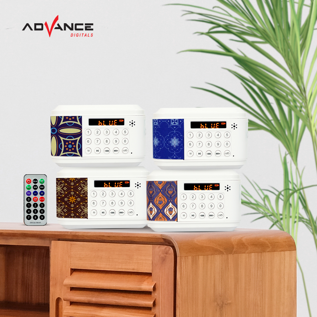 Advance TP-600 BT - Wireless Speaker / Speaker Multimedia Portable | Garansi Resmi Advance