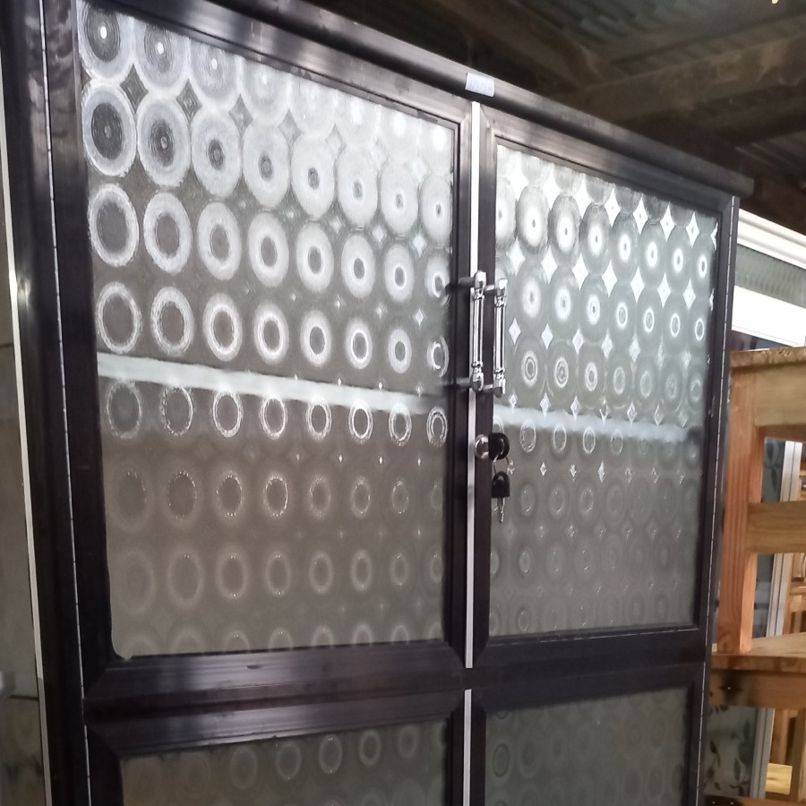 Rak Piring/ Rak Piring Aluminium 3 Susun/ Rak Piring Aluminium Kaca