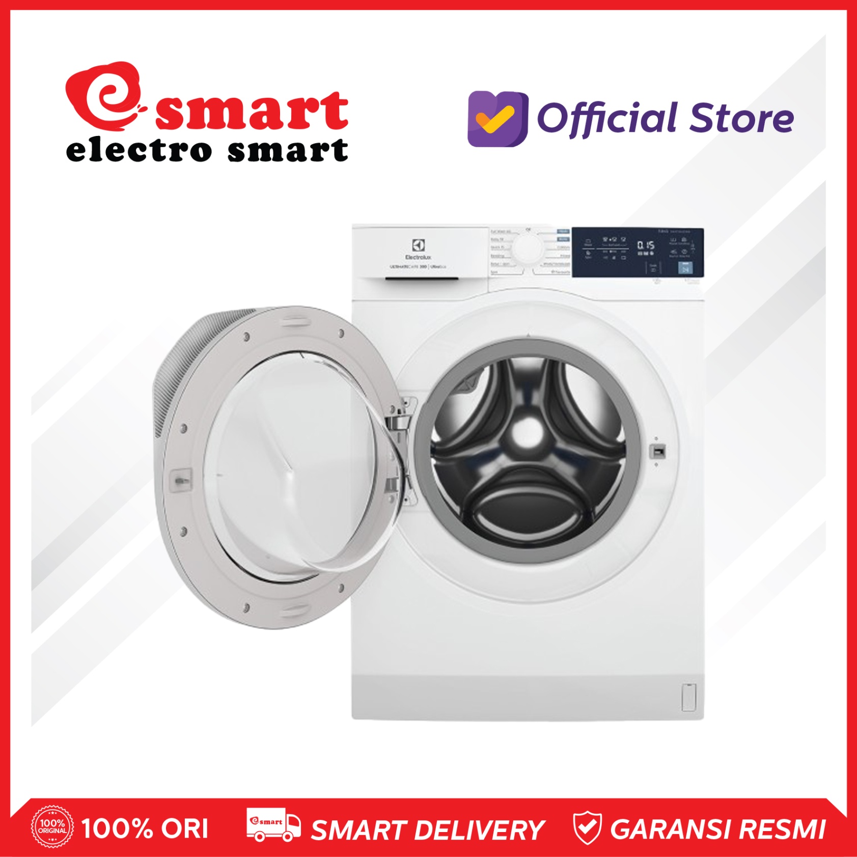 ELECTROLUX EWF7554E3WB MESIN CUCI FRONT LOADING 7.5 KG