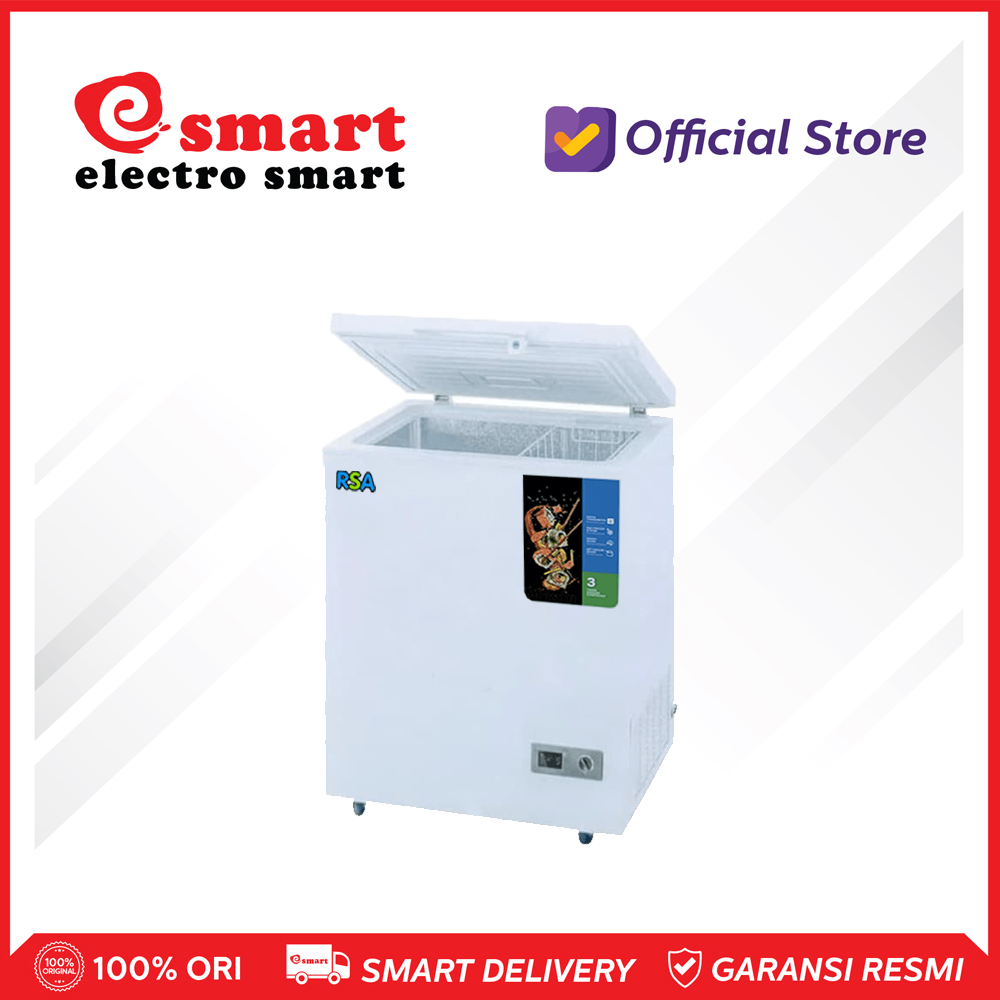 RSA Freezer Box Putih Chest Freezer CF-110