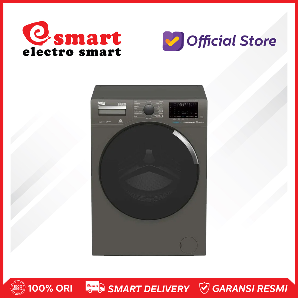 Front Load Beko Inverter 10 kg WCV 10746 XOM