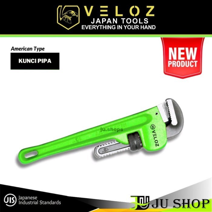 VELOZ kunci pipa 18 INCH pipe wrench 18inch kunci ledeng