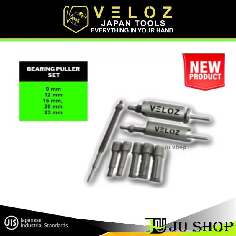 VELOZ bearing puller SET 5pcs treker alat lepas bearing dissasembler