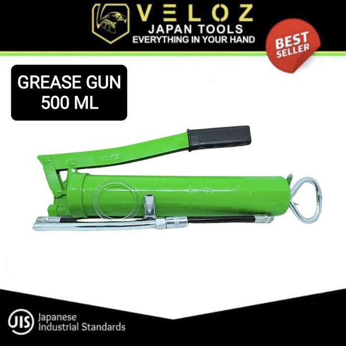 VELOZ hand grease gun 500 ML pompa gemuk oli 500 CC stempet manual