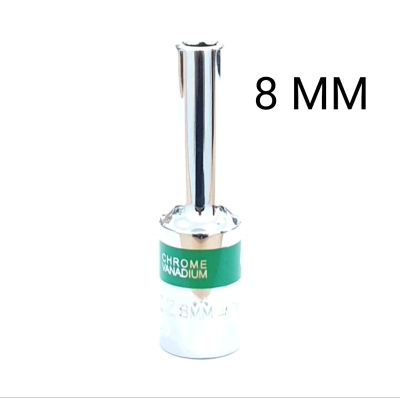 VELOZ ECERAN DEEP WALL 8-24 mm 1/2inch 6PT (harga per bj) long socket deepwall sock panjang