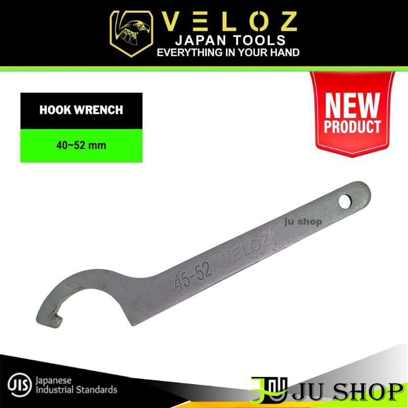 VELOZ hook wrench 45-52mm kunci kait komstir motor 45-52 mm