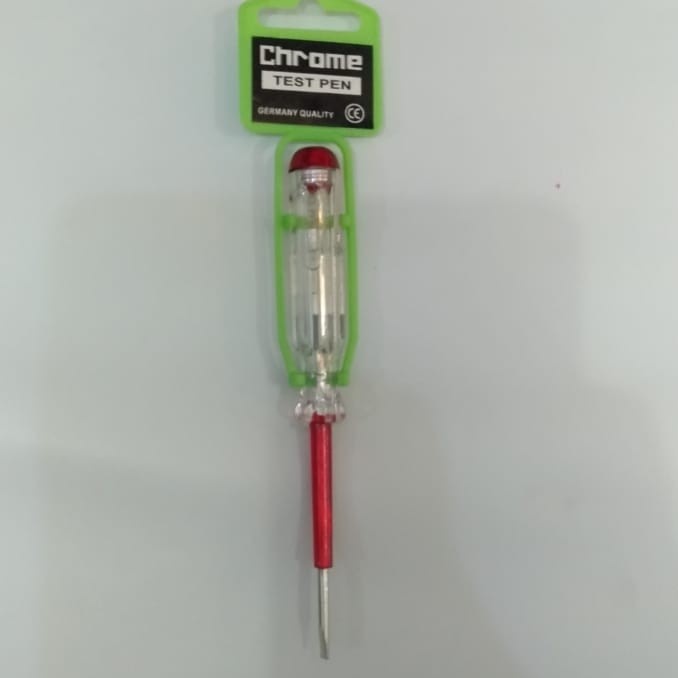 (NO BRAND) Obeng tespen tester tegangan listrik test pen pengukur arus