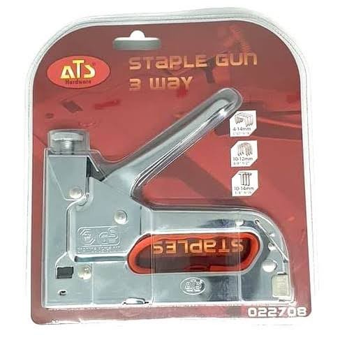 ATS staple gun 3 way 4-14mm staples tembak 3 macam 3 in 1