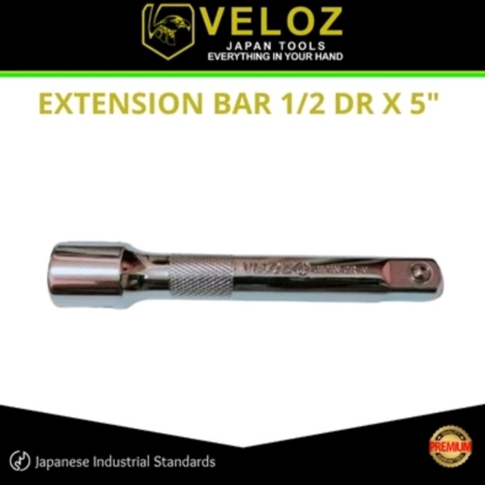 VELOZ extention bar 1/2 X 5 INCH sambungan sock socket extension bar