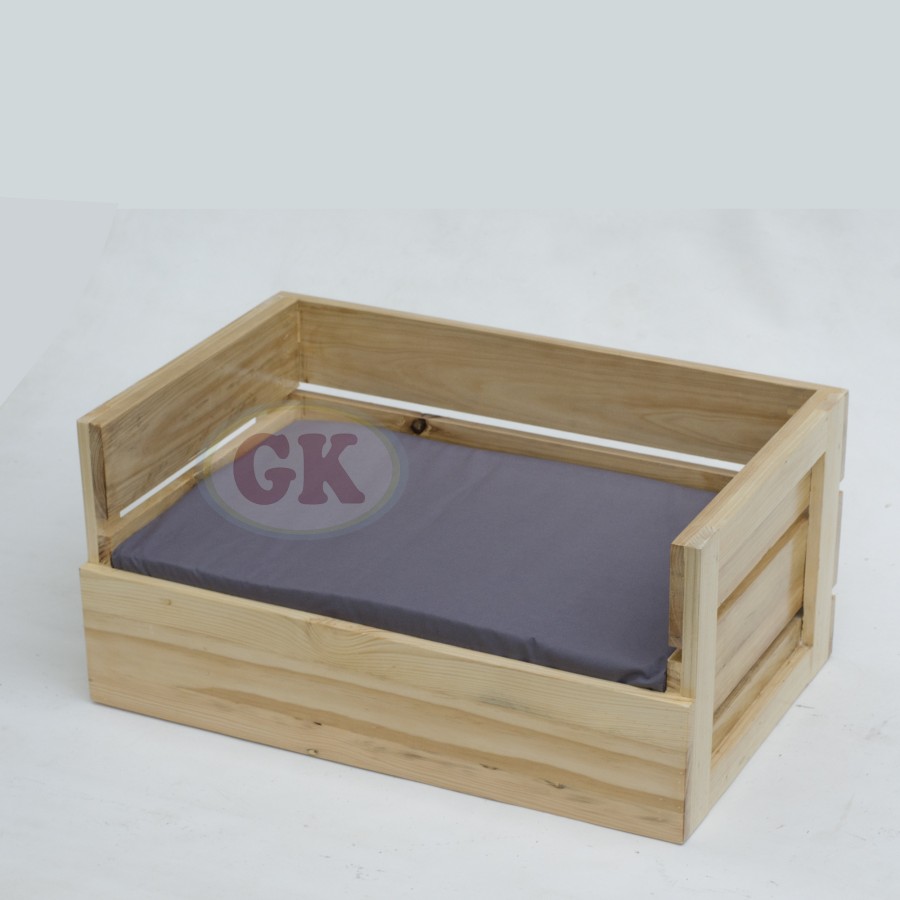 Tempat kucing box kucing kayu