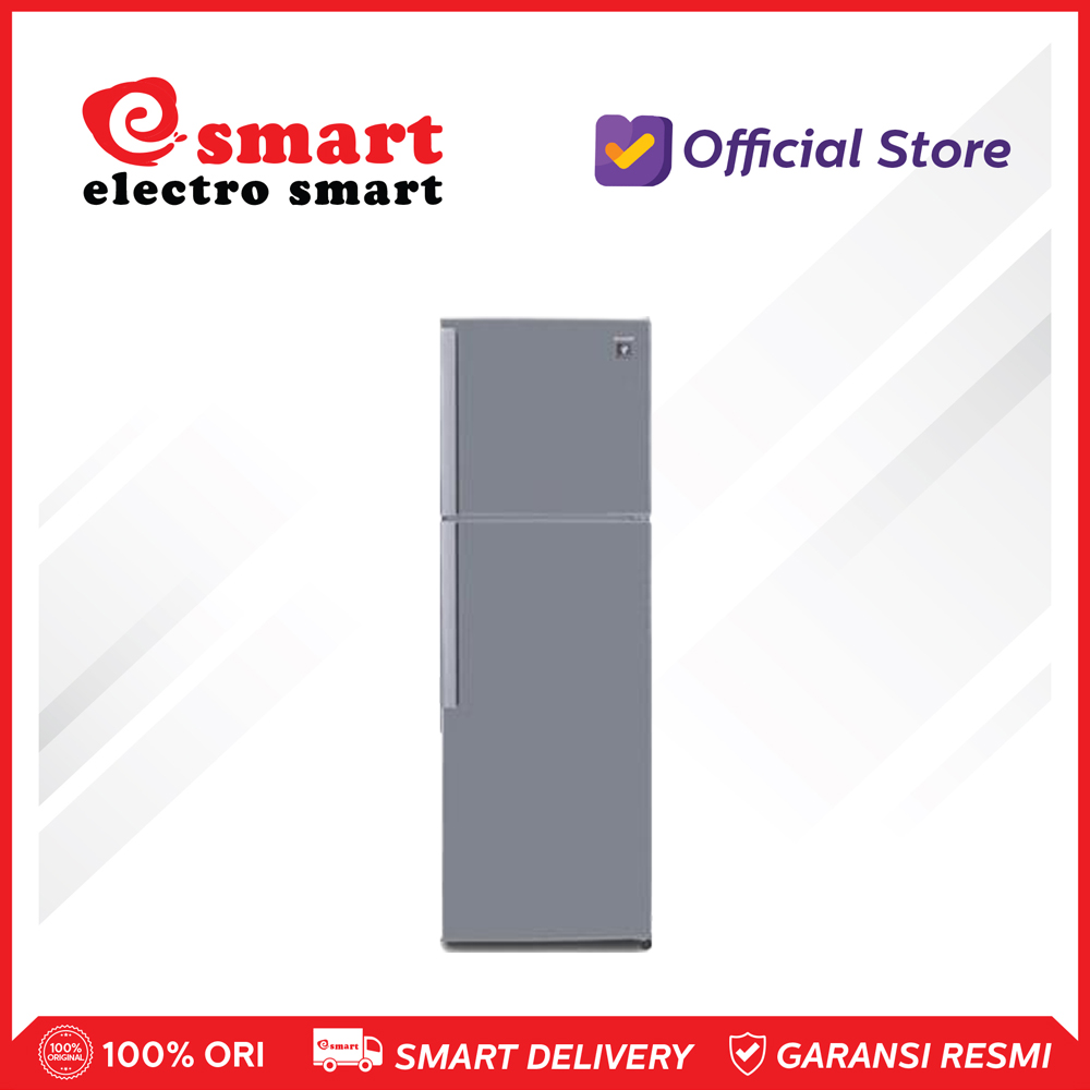 SHARP LEMARI ES 2 PINTU SJ-420GP-SD