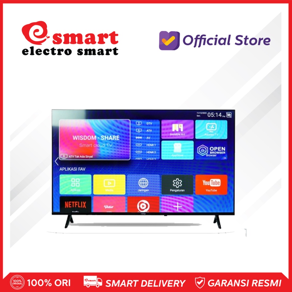Advance Android TV LED 43 Inch ADV-4301A PRO Smart TV Digital