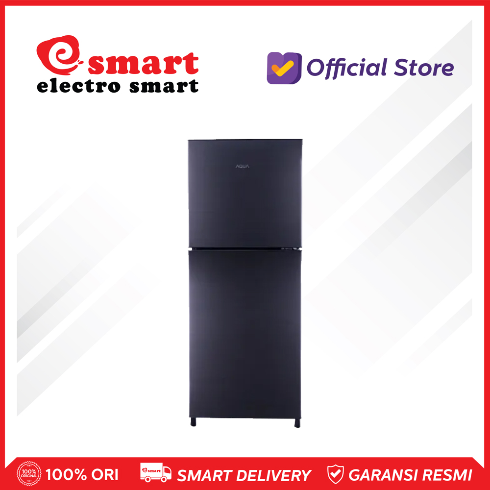AQUA KULKAS / LEMARI ES 2 PINTU AQR-D261(DG)
