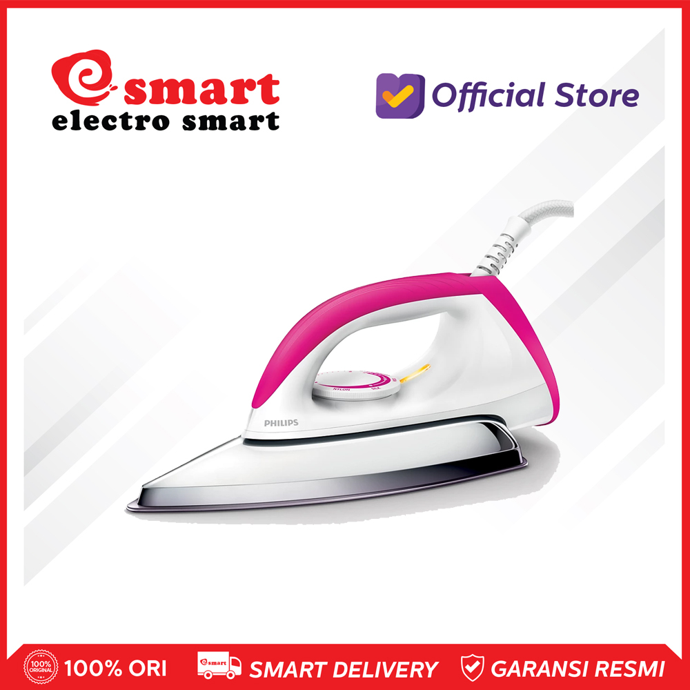 PHILIPS DRY IRON - PINK HD1173/40