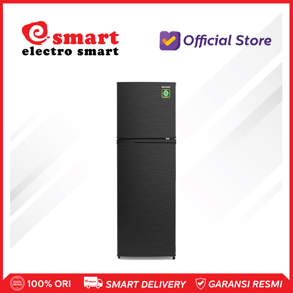 SHARP SJ-316MN-HS LEMARI ES 2 PINTU
