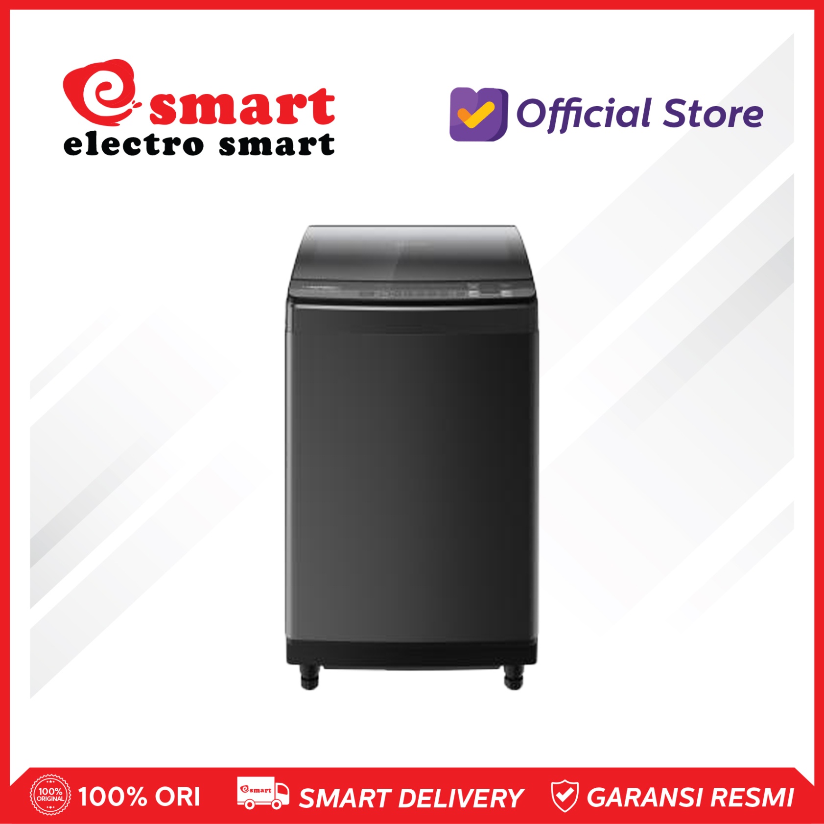 SHARP ES-M1050XT-SA MESIN CUCI TOP LOADING 10,5 KG