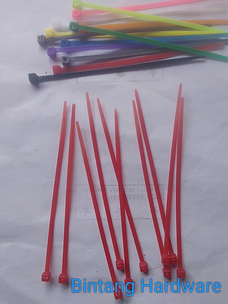 Kabel Ties Panjang 10cm isi 10pcs Kabel Pengikat Kabel Tie Warna Warni