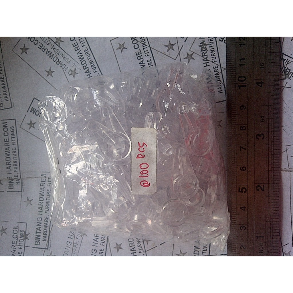 Kuaci Jepit Kaca Per Bungkus Isi 100 Buah Bahan Plastik