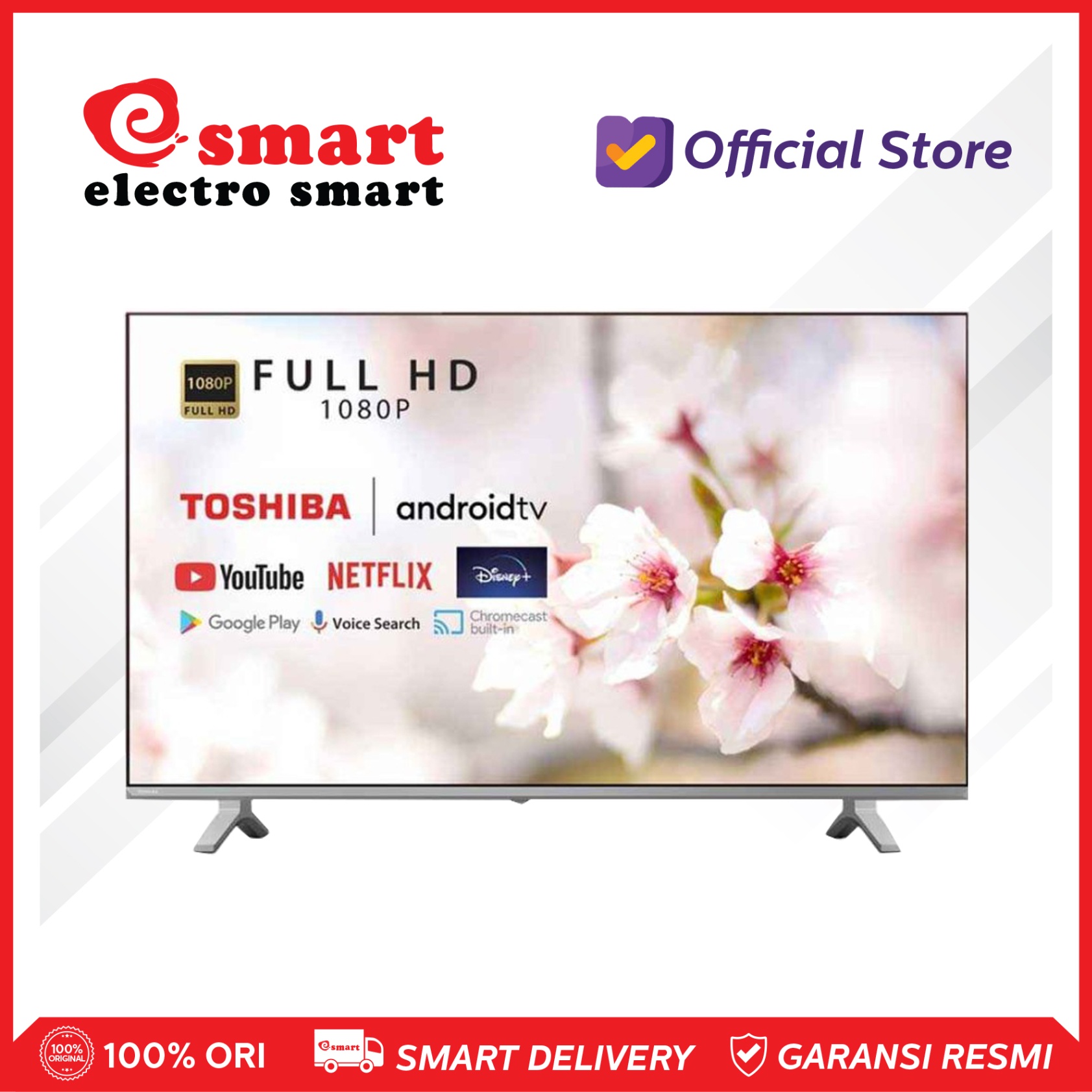 TOSHIBA LED TV 43 INCH FULL HD 43V35KP