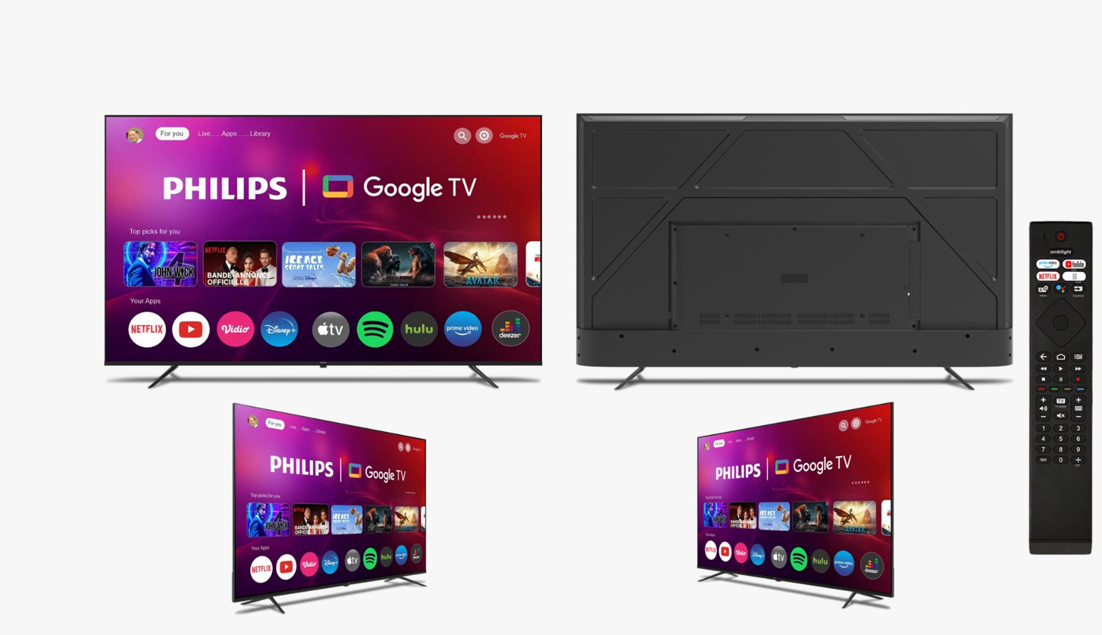 PHILIPS GOOGLE TV 50PUT7029/70, 55 & 65