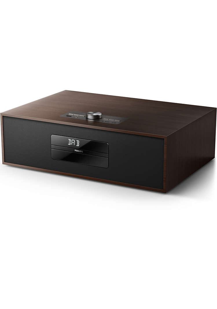 PHILIPS Speaker BTB4800 Micro Hifi Retro Bluetooth