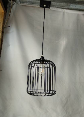 Set Lampu Hias Gantung Besi Sangkar ARL005