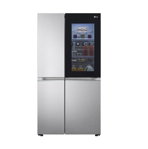 KULKAS LG GC-Q257CSFS SIDE BY SIDE 694 L INSTAVIEW DOOR IN DOOR THINQ+