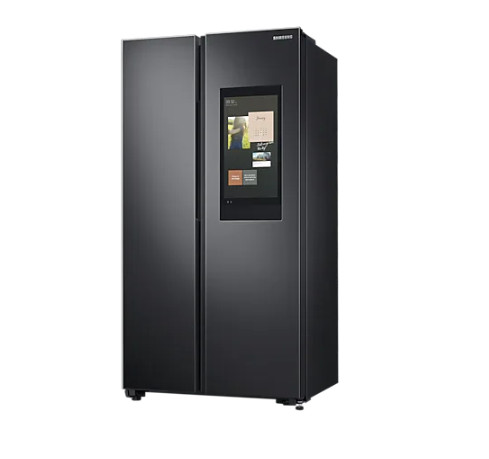 KULKAS SAMSUNG RS62T5F01B4 SIDE BY SIDE 628 L WITH SMART FAMILY HUB
