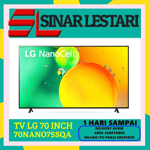 TV LG 70NANO75 SMART TV 70 INCH UHD 4K LG NANO CELL 70NANO75SQA NEW