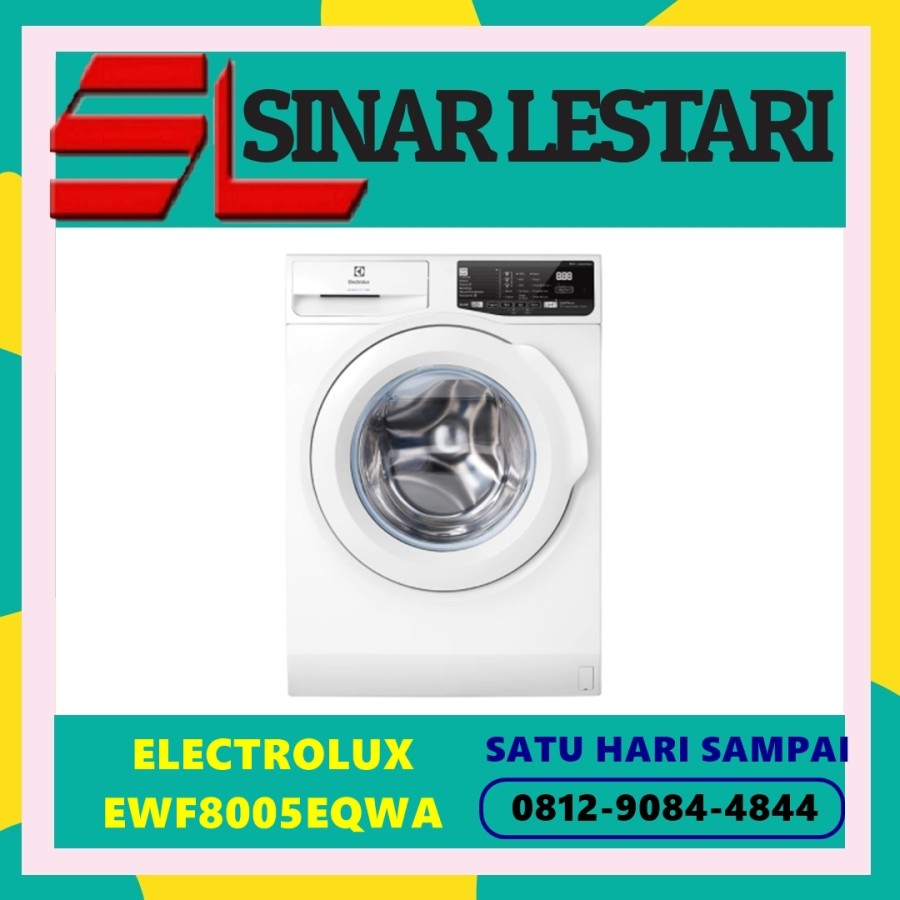 PROMO ELECTROLUX EWF8005EQWA EWF 8005EQWA MESIN CUCI 8KG ULTRA ECO