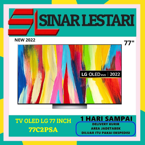 TV LG 77C2 OLED 77 INCH DOLBY VISION ATMOS 77C2PSA C2 SMART TV UHD 4K