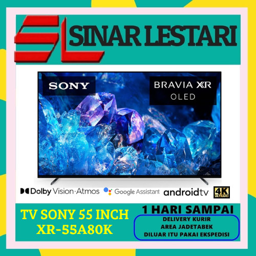 TV OLED SONY XR-55A80K BRAVIA XR ANDROID TV 55 INCH UHD 4K / XR-55A80J